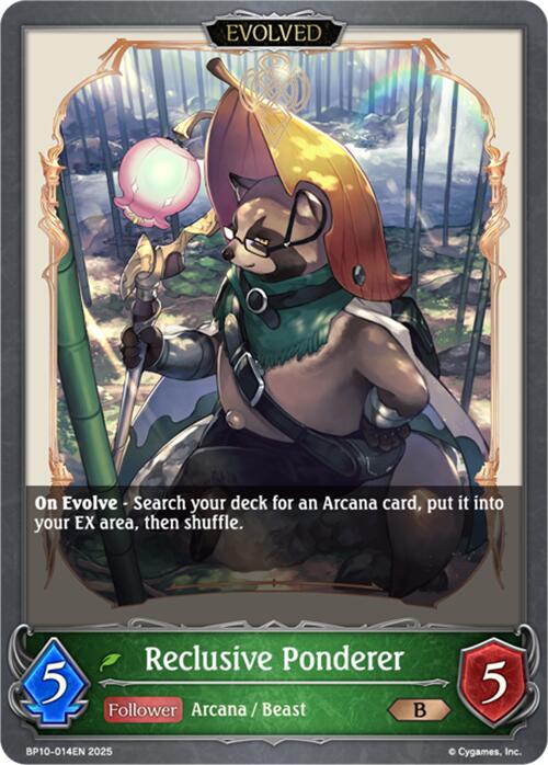Reclusive Ponderer (Evolved) [BP10 - BP10-014EN]