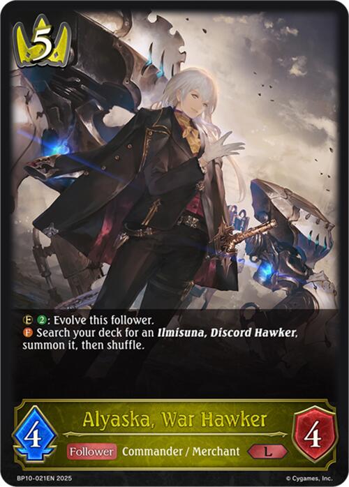 Alyaska, War Hawker [BP10 - BP10-021EN]