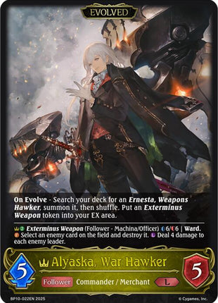 Alyaska, War Hawker (Evolved) [BP10 - BP10-022EN]