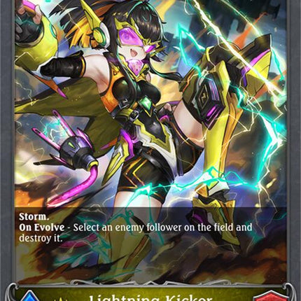 Lightning Kicker (Evolved) [BP10 - BP10-028EN]