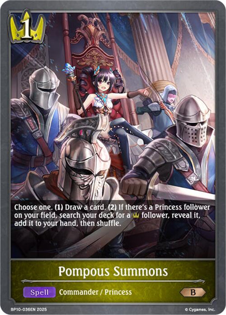 Pompous Summons [BP10 - BP10-036EN]