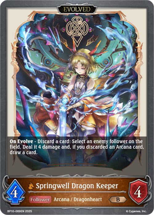 Springwell Dragon Keeper (Evolved) [BP10 - BP10-069EN]