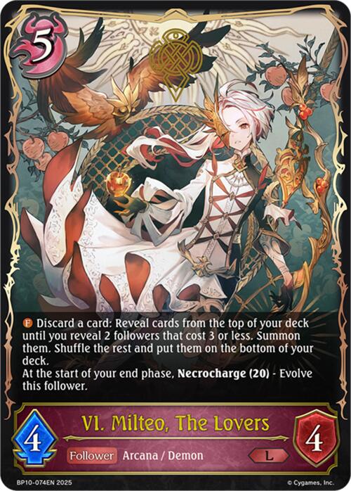 VI. Milteo, The Lovers [BP10 - BP10-074EN]