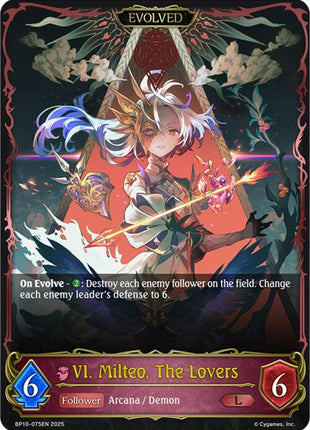 VI. Milteo, The Lovers (Evolved) [BP10 - BP10-075EN]