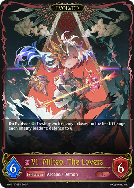 VI. Milteo, The Lovers (Evolved) [BP10 - BP10-075EN]