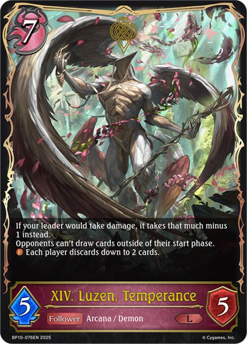 XIV. Luzen, Temperance [BP10 - BP10-076EN]