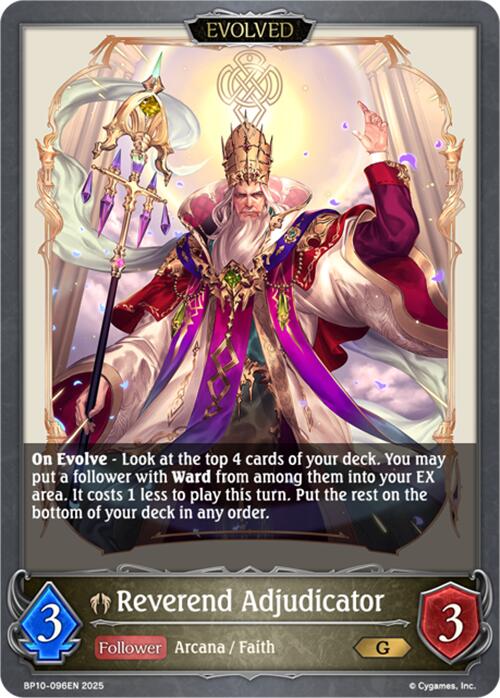 Reverend Adjudicator (Evolved) [BP10 - BP10-096EN]