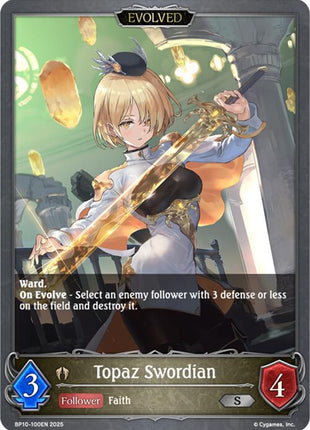 Topaz Swordian (Evolved) [BP10 - BP10-100EN]