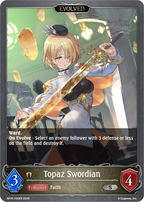 Topaz Swordian (Evolved) [BP10 - BP10-100EN]