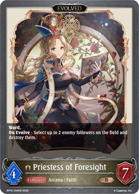 Priestess of Foresight (Evolved) [BP10 - BP10-104EN]