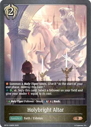 Holybright Altar [BP10 - BP10-108EN]