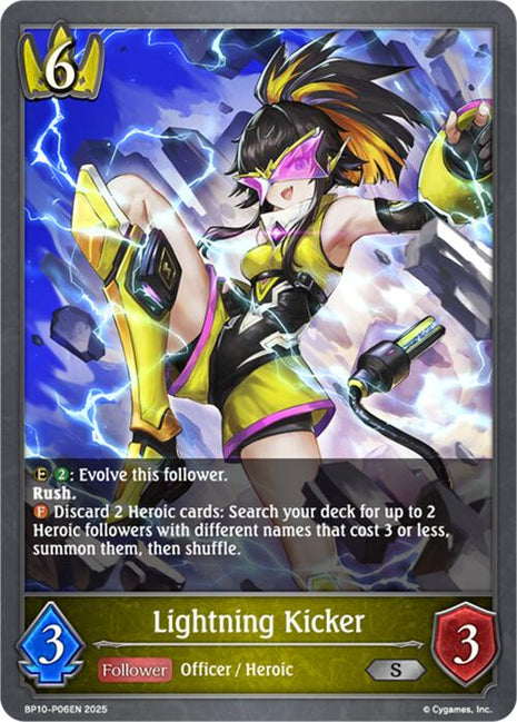Lightning Kicker - P06 (Foil) [BP10 - BP10-P06EN]