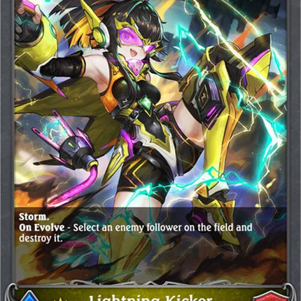 Lightning Kicker (Evolved) - P07 (Foil) [BP10 - BP10-P07EN]