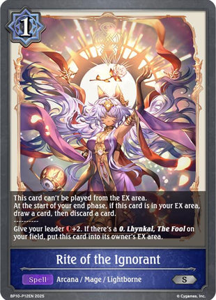 Rite of the Ignorant - P12 (Foil) [BP10 - BP10-P12EN]