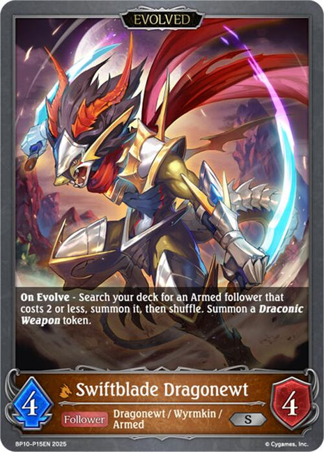 Swiftblade Dragonewt (Evolved) - P15 (Foil) [BP10 - BP10-P15EN]