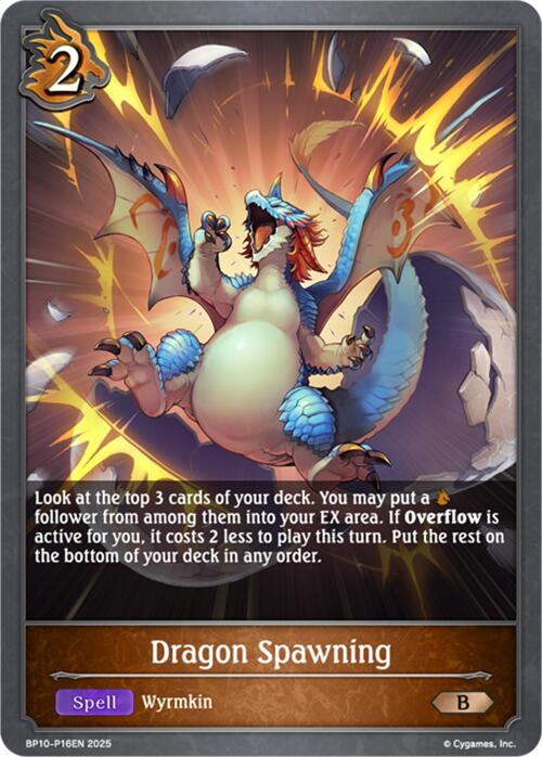 Dragon Spawning - P16 (Foil) [BP10 - BP10-P16EN]