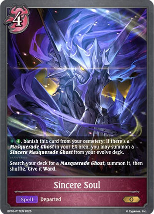 Sincere Soul - P17 (Foil) [BP10 - BP10-P17EN]