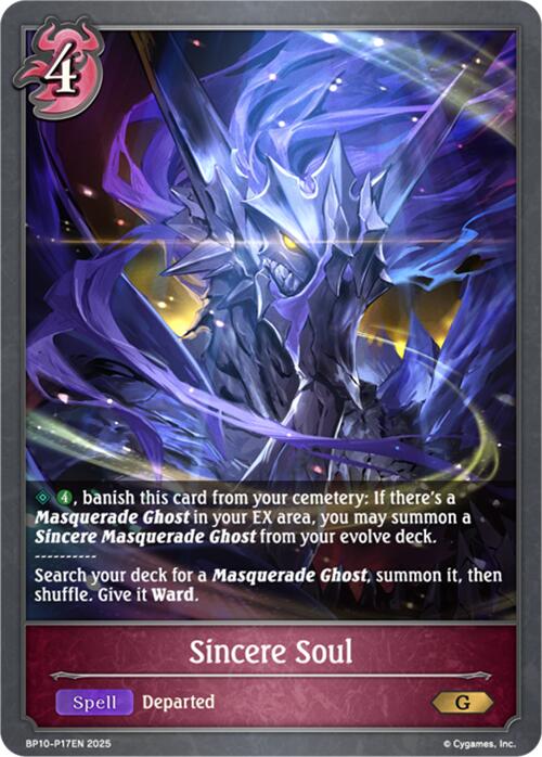Sincere Soul - P17 (Foil) [BP10 - BP10-P17EN]
