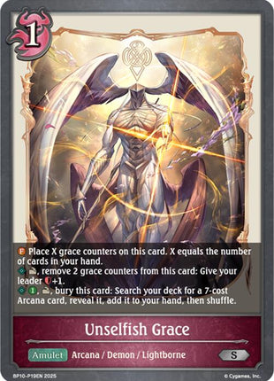 Unselfish Grace - P19 (Foil) [BP10 - BP10-P19EN]