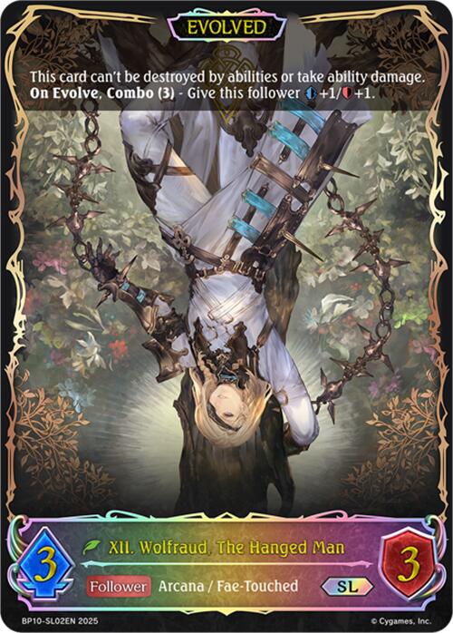 XII. Wolfraud, The Hanged Man (Evolved) (SL) [BP10 - BP10-SL02EN]