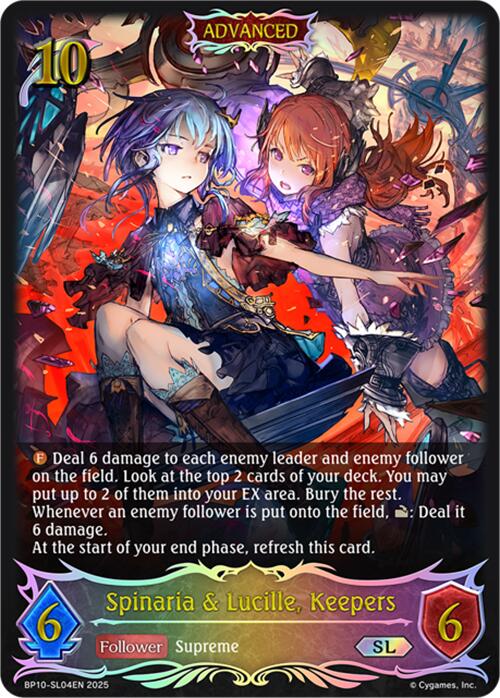 Spinaria & Lucille, Keepers (SL) [BP10 - BP10-SL04EN]