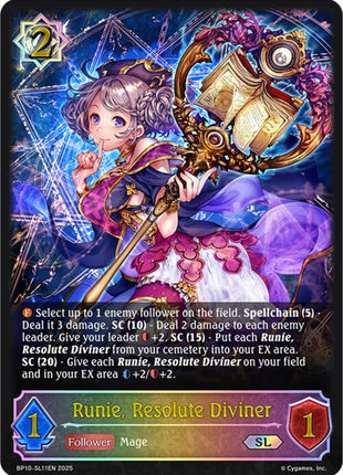 Runie, Resolute Diviner (SL) [BP10 - BP10-SL11EN]