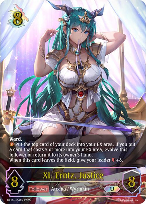 XI. Erntz, Justice (U)