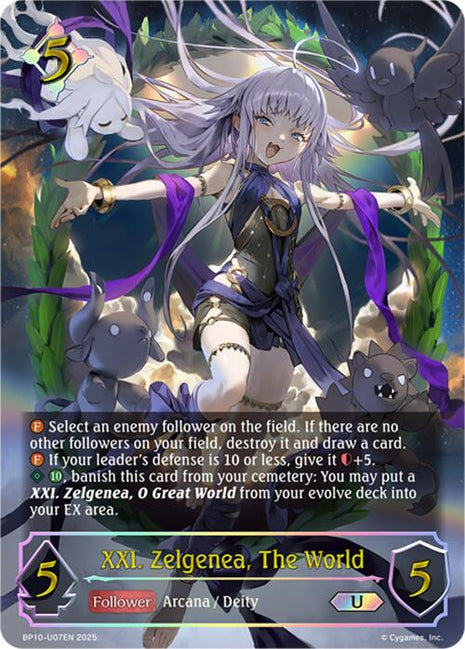 XXI. Zelgenea, The World (U) [BP10 - BP10-U07EN]