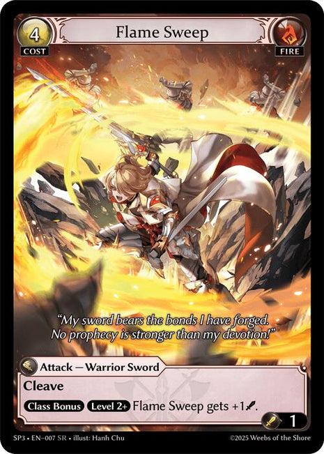 Flame Sweep [SP3 - 007]