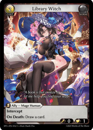 Library Witch [SP3 - 016]