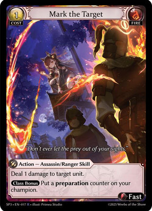 Mark the Target [SP3 - 017]