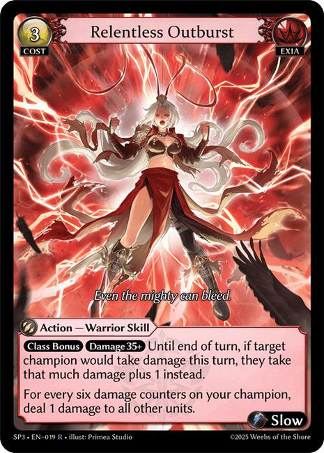 Relentless Outburst [SP3 - 019]