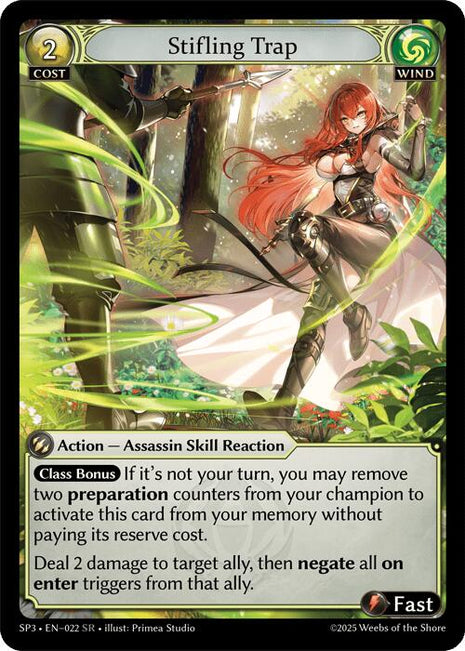 Stifling Trap [SP3 - 022]