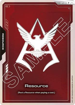 Resource (RP-014) (Char Aznable Emblem)