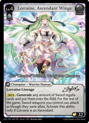 Lorraine, Ascendant Wings [SP3 - 003]