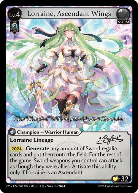 Lorraine, Ascendant Wings [SP3 - 003]