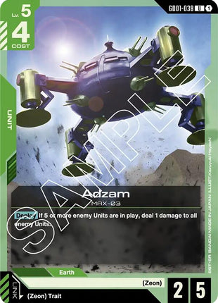 Adzam [GD01 - GD01-038]