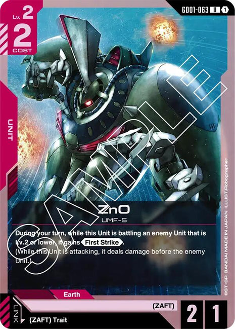 ZnO [GD01 - GD01-063]