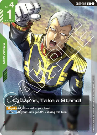 Citizens, Take a Stand! [GD01 - GD01-105]