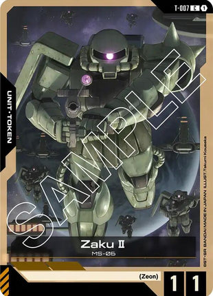 Zaku II (T-007) Token [GD01 - T-007]