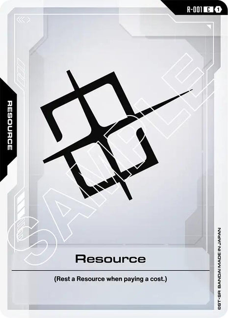 Resource [GD01 - R-001]