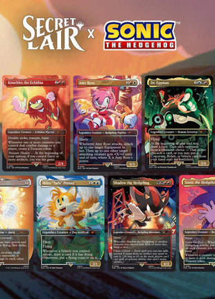 Secret Lair x Sonic the Hedgehog Superdrop: Friends & Foes (Non-Foil) [SLD]