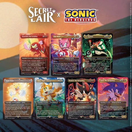 Secret Lair x Sonic the Hedgehog Superdrop: Friends & Foes (Non-Foil) [SLD]