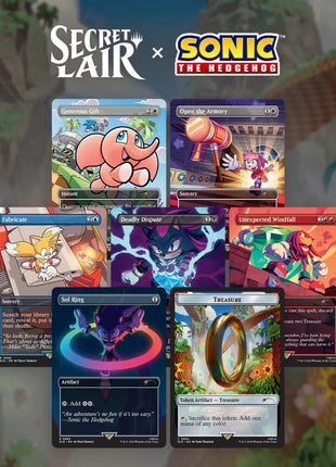 Secret Lair x Sonic the Hedgehog Superdrop: Chasing Adventure (Non-Foil) [SLD]
