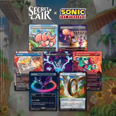 Secret Lair x Sonic the Hedgehog Superdrop: Chasing Adventure (Non-Foil) [SLD]