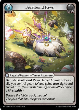 Beastbond Paws [DTR1E - 011]