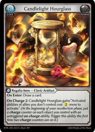 Candlelight Hourglass [DTR1E - 012]