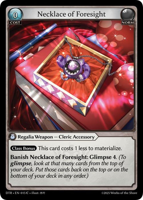 Necklace of Foresight [DTR1E - 015]