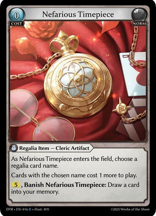 Nefarious Timepiece [DTR1E - 016]