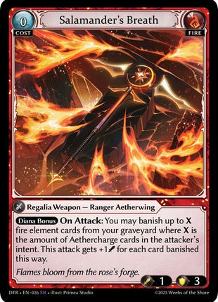 Salamander's Breath [DTR1E - 026]